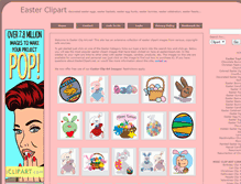 Tablet Screenshot of easterclipart.net